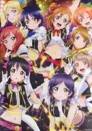 A3 poster key visual "Blu-ray/DVD LoveLive! μ's 3rd Anniversary LoveLive!" HMV Purchase benefits
