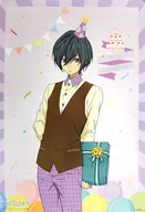 New A2 Poster Ikuya 桐嶋 "Eiga High Speed! -Free! Starting Days - High Speed! Cafe"