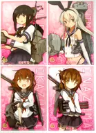 A4 Clear Poster Kokyun (4-Pack Set) Destroyer set "Kantai Collection ~ KanColle ~" Premium Bandai Limited