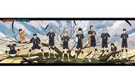 Bathroom Poster Uuno High School "Haikyu! Fierce battle is inevitable! Uuno High School vs Aoba Castle West High School in J-WORLD TOKYO"