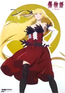 B3 Clear Poster Kiss Shot Acerola Orion Heart Under Blade "Blu-ray KIZUMONOGATARI  Full Production Limited Edition" Animate Purchase benefits