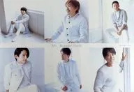 B3 Poster V6 "CD Beautiful World" Shinseido ・ WonderGoo first arrival reservation ・ Purchase benefits