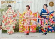 B2 Sales promotion poster TrySail' Monthly Voice Actor アニメディア February 2016 issue' Animate Purchase benefits