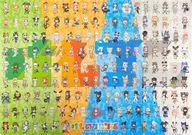 B2ポスター(八つ折) 集合 「けものフレンズ」 少年エース 2017年3月号付録