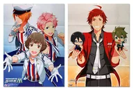 B2 Poster de dois lados (dobrado em oito) F-LAGS/DRAMATIC STARS "Idlemaster SideM / Idlemaster SideM Drama Stage / Idlemaster SideM Por alguma razão, Mini!" Ephedra de choque Anexo à edição de Abril de 2017