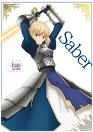 A3 Clear Poster Saber "Fate/stay night the Movie"