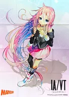 Original B2 cloth poster IA "PS Vita soft IA/VT -COLORFUL - crystal box" Animate Purchase benefits