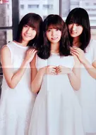 BIGサイズポスター(四つ折) 小林由依＆菅井友香＆土生瑞穂(欅坂46) グラビアザテレビジョン vol.52 特別付録