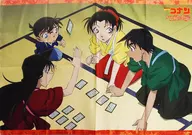 Conjunto original de carteles de tela B2 "Blu-ray/DVD Detective Conan: La carta de amor carmesí" Amazon Purchase benefits