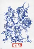 A2 Poster C "Happy KUJI MARVEL Deadpool" D Prize