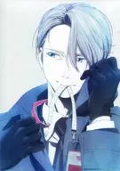 A4 Clear Poster Victor Nikiforov "YURI!!! ON ICE TV Series One Shot Showing" Weekly Special Bonus for for 1st week