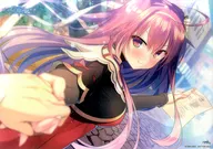 Original A3 Clear Poster Akina Randall "PC's Soft Sosa * Racve! ~ the World's End Fallen Star ~" Sofmap reservation benefits