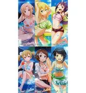 6-Type Set Long Clear Poster "Ichiban KUJI SWORD ART ONLINE GAME PROJECT 5th Anniversary Part3" D Prize