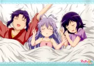 A3 Clear Poster Renge & Ichiho & Hikage "Blu-ray/DVD Theater Version non non biyori Bakeyon" Animate Purchase benefits using animation drawing illustration.