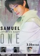 B2販促ポスター Samuel 「CD ONE -Japanese Ver.-」