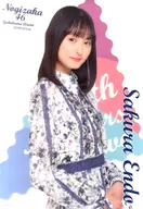 個別A3クリアポスター 遠藤さくら 「乃木坂46 23rdシングル『Sing Out!』発売記念ライブ」