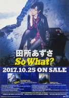 B2 Sales Promotion Poster Azusa Tadokoro "CD So What?"