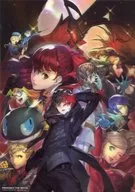 A2クリアポスター パッケージビジュアル 「PS4ソフト ペルソナ5 ザ・ロイヤル」 あみあみ購入特典
