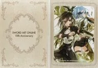 SAO小说封面设计附衬纸迷你海报第6卷封面插图