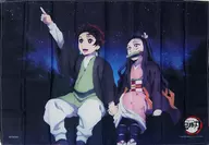 B2 Cloth Poster Kanmon Sumijiro & Kanmon 禰豆 Ko "Blu-ray/DVD Onikai no Blade 1-6" Amazon Linked PurchasE Privilege