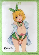 A3 Clear Poster Ryona "Senran Kagura Implosion Hyper WEB DemarquíA3 Pie" D-5 Award