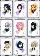 9-Type Set Pillar B5 Mini Poster with Mount 不死川 実弥 "Ichiban KUJI Demon Slayer: Kimetsu no Yaiba ni" G Prize