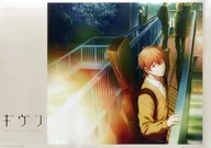 A3海報佐藤真冬「Blu-ray/DVD GIVEN被贈與的未來第1卷」樂天Books限定先到特典