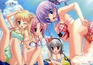 Gathering (swimsuit / ナツユメナギサ) "SAGA PLANETS Clear Poster Collection"