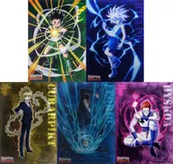 A3 Clear Poster Set of 5 Kinds "HUNTER×HUNTER from 『 (Hatsu) 』! WEB KUJI" D Award