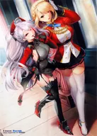 Drawn B3 Cloth Poster Prinz Eugen & Prince of Wales "CD Azul Lane Badi Character songs vol. 1-5" Animate Linked Purchase benefits