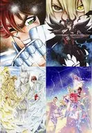聖闘士星矢ポスター4枚組(四つ折) 集合 「聖闘士星矢」 月刊チャンピオンRED 2021年3月号付録