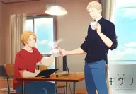 [A la carte] B3 Clear Poster Haruki nakayama & Akihiko Kaji "Blu-ray/DVD Movie Given Amazon Limited Set" (pacote) "Bônus especial