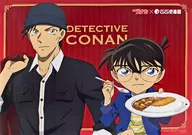 Drawing A3 Poster Edogawa Conan & Akai Shuichi "CASE CLOSED x Curry-house CoCo Ichibanya" lottery bonus