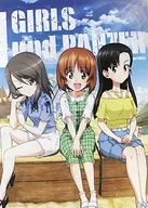 B2 single poster (8 fold) Mika & Nishizumi Miho & Nishi Kinuyo "Girls und Panzer Last Chapter" Dengeki G's magazine, June 2021, Appendix