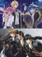 双面钉贴海报(二折)阿尔杰农&吉尔伽美什&卷发/真选组动画2021年6月号装订赠品