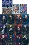 Conjunto de 16 tipos de tarjetas "Jumbo Card das Aidish Seven Clear Visual Poster 7"