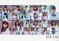 選抜メンバー個別A3クリアポスター 選抜集合 「HKT48 14thシングル 『君とどこかへ行きたい』」