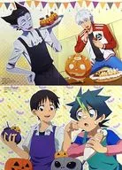 アニメディア de "The Vampire Dies in No Time / Tren bala robot Shinkalion Z" de Druck & Ronaldo / Ikari Shinji & Niida Shin, octubre de 2021 Suplemento de enlace