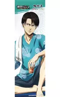 Nobori Design Poster (Large) Levi Ackerman "Attack on Titan x Gokurakuyu Co., Ltd. SENTO SPA You can't win unless you rest more. Bathers ~ The RAKUTEN Seazon ~ Limited to online shops