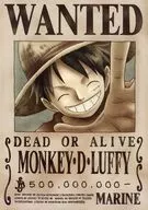Official arrangement letter issued by the Navy (A3 poster) Monkey D. Luffy No. 2 "ONE PIECE" limited to wheat straw store