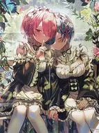 B2ポスター(八つ折) レム＆ラム 「Re：ゼロから始める異世界生活」 月刊コミックアライブ 2022年3月号付録
