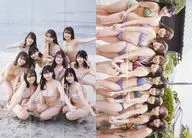 A1両面超ビッグポスター(九つ折) HKT48 B.L.T.2022年2月号増刊 BLT×HKT48グラビアSP版別冊付録