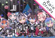 B2 Poster set (illustrated by Terada Terara) "CD virtual YouTuber Jishinji Rain Drops Sinestazia" animate Purchase benefits