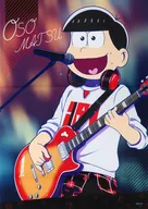 B2 Double Suede Cloth Poster Osomatsu "Osomatsu's WEB KUJI 13th Shine on the street." A-1 Prize