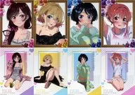 全8種セット A3クリアポスター 「ひこくじ 彼女、お借りします～秘密のお部屋デート～」 D賞