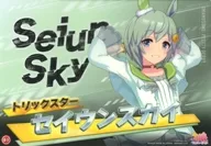 セイウンスカイ "Umamusume Pretty Derby, Clear Visual Poster Second Race"