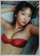 B3亲笔签名&带有序列号的亚克力装裱海报泽口爱华
