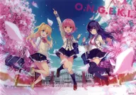 Successive Key Visual A3 Clear Poster Ongeki "KUJI Hikido Ongeki bright MEMORY KUJI" A-1 Award