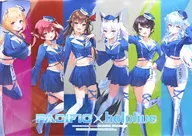 [Single Item] B3 clear poster set "PACIFIC RACING TEAM× Hololive vol. 2 Collaboration Goods Course" Bundled items