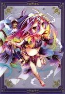 Fair Drawing A3 Clear Poster White (NO GAME NO LIFE) "KUJI Hikido MF Bunko J Summer School Festival 2022 Online KUJI" B-2 Prize